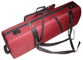 Gigbag 2 trb, Svart nylon